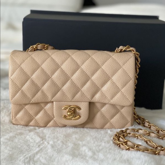 Authentic Chanel classic flap bag - Picture 8 of 9